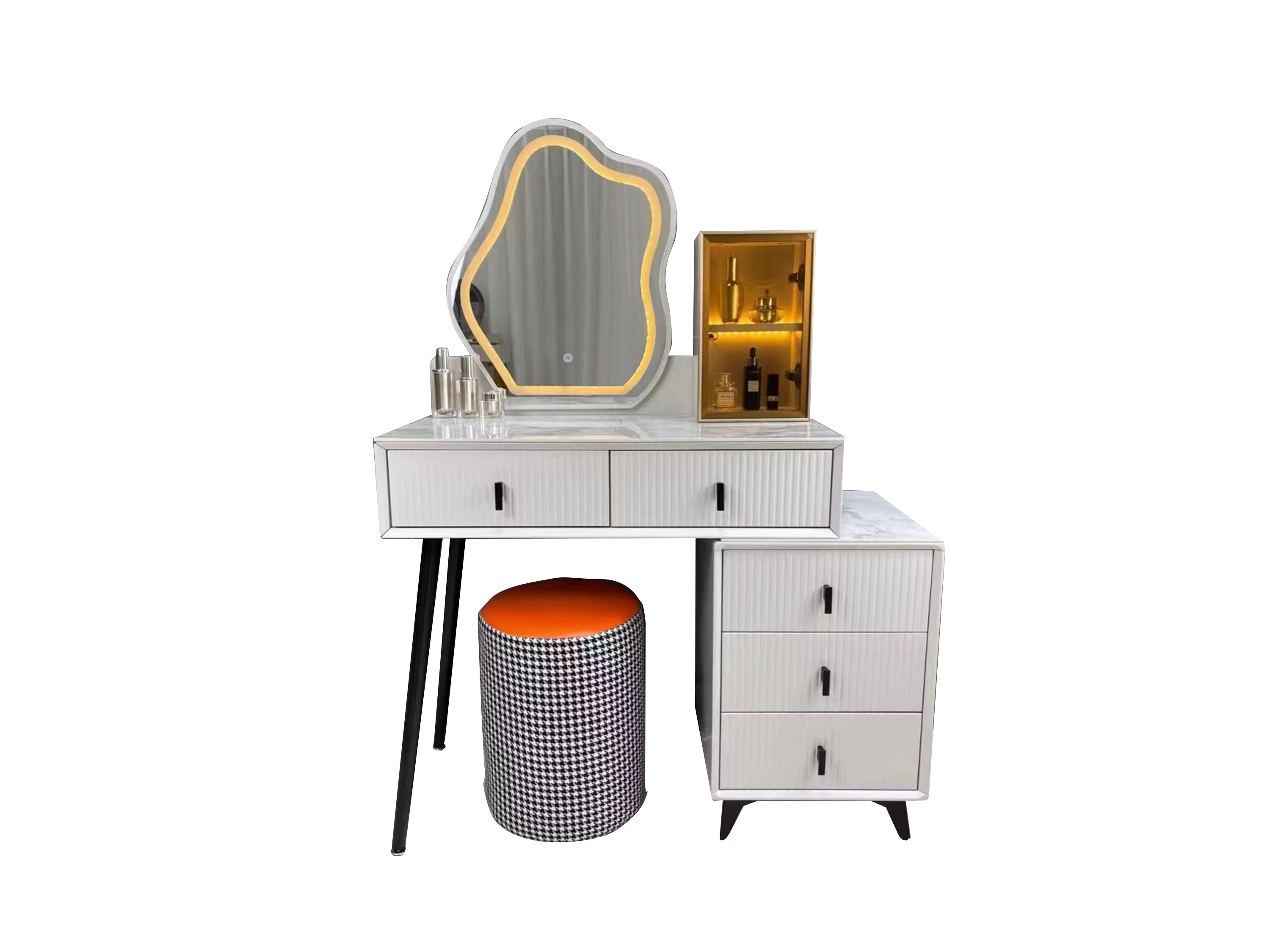 FURNICE MEJA RIAS TAIRA DENGAN STOOL